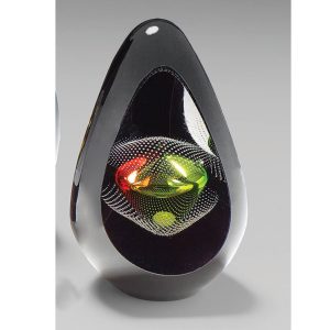 Black Ornaments Remigijus Kriukas Glass Artist