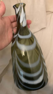 Nailsea Glass Flask
