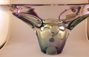 Glass Crystal Bowl by Adam Jablonski