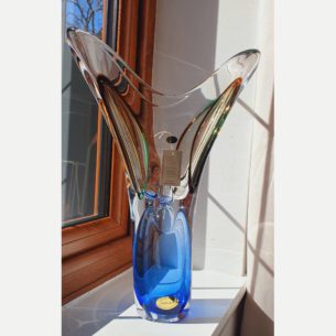 Glass Art Vase