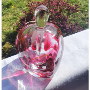 art glass perfume bottles