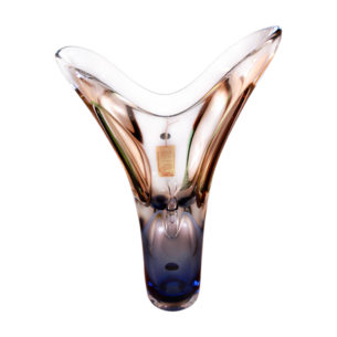 Jablonski Glass Art Vase