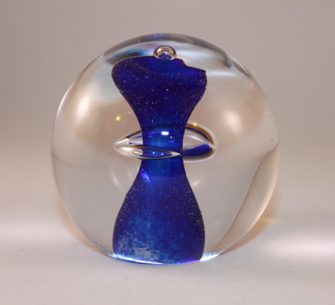 Jablonski Glass Paperweight
