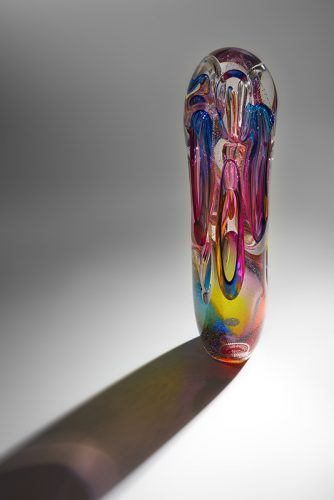 Coloured Glass Sculptures by Adam Jablonski