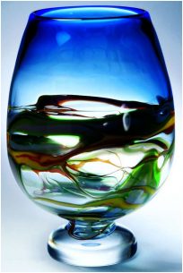 Hand Blown Glass Vases