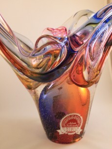 anubis glass sculpture