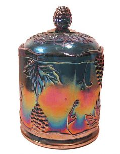 Carnival Glass Jar