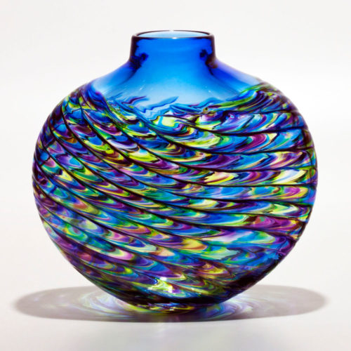 Coloured Glass Vases