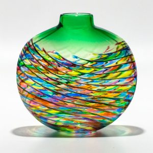Coloured Glass Vases