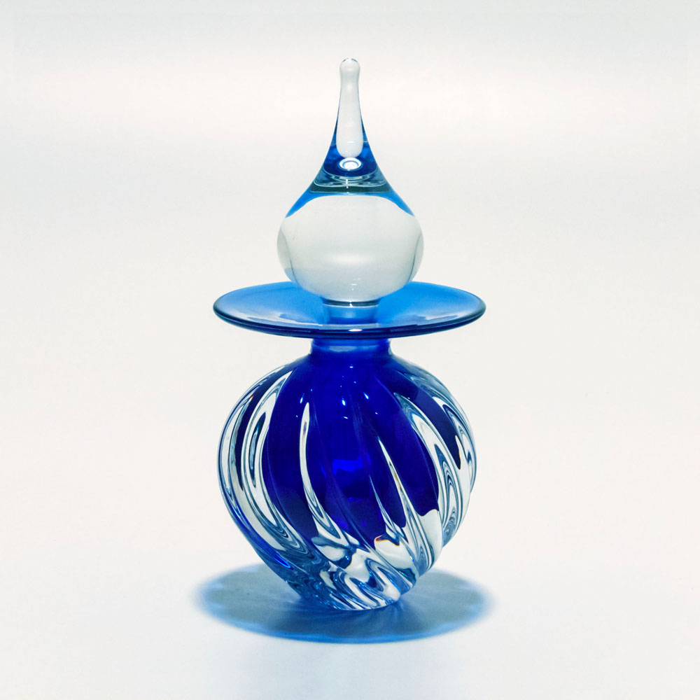 Vintage Perfume Bottles with Glass Stoppers