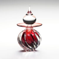 Vintage Perfume Bottles with Glass Stoppers