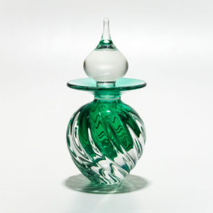 Vintage Perfume Bottles with Glass Stoppers