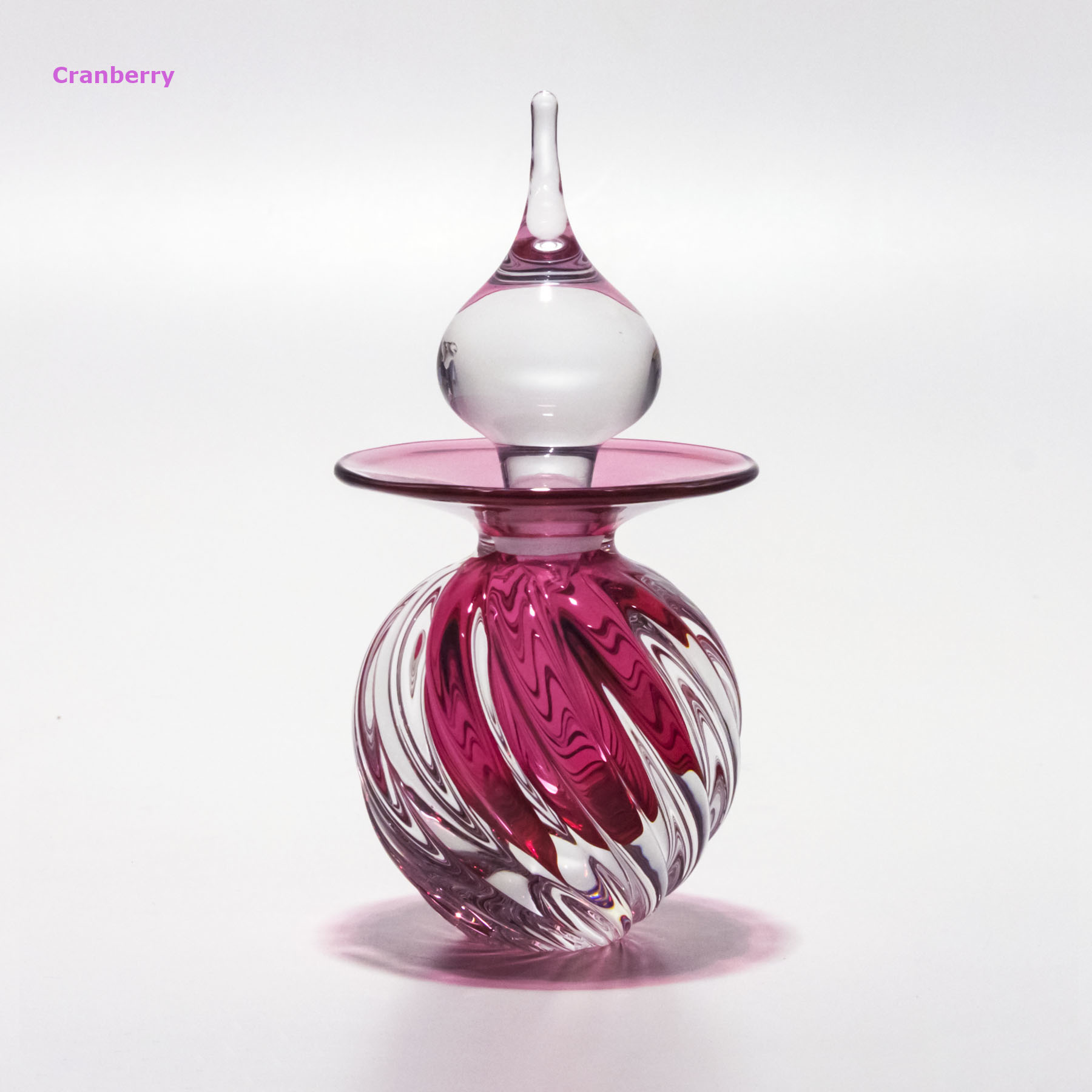 Vintage Perfume Bottles with Glass Stoppers | 'Square Rib ...
