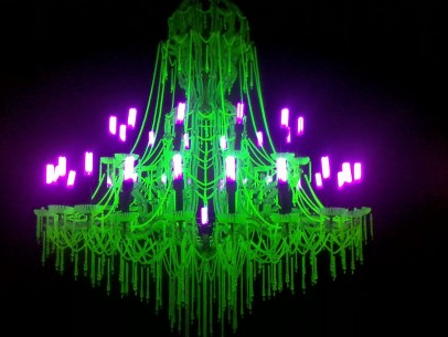 Uranium chandelier