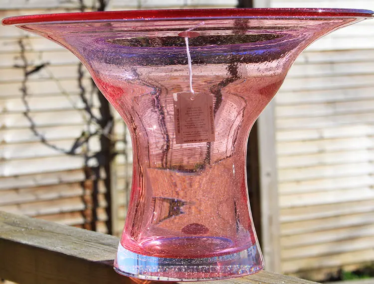 Aura crystal glass bowls