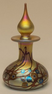 Gold Murrini Genie Glass perfume bottles
