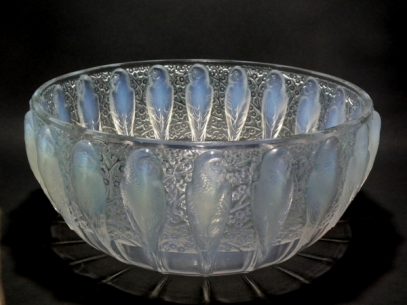 lalique decorative glass bowl