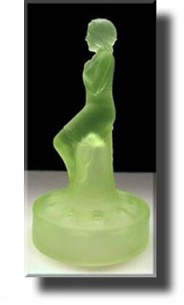 sowerby vaseline glass figurine