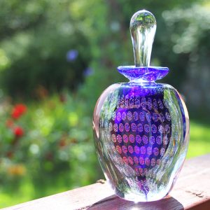 Blown Glass Perfume Bottle