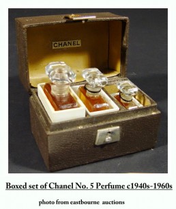 Sold at Auction: Chanel Perfume Miniature Box