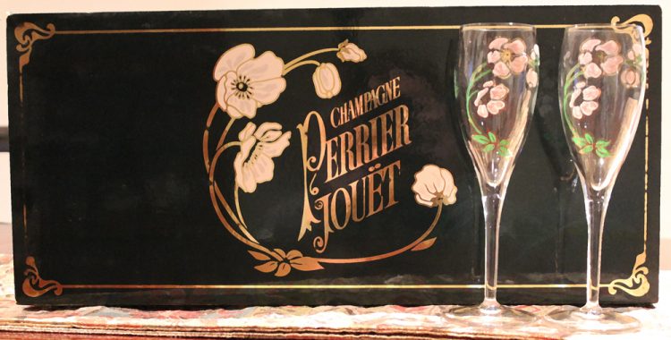 Perrier Jouet Belle Epoque glasses