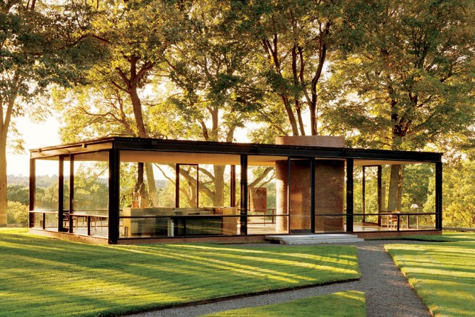 philip johnson glass house