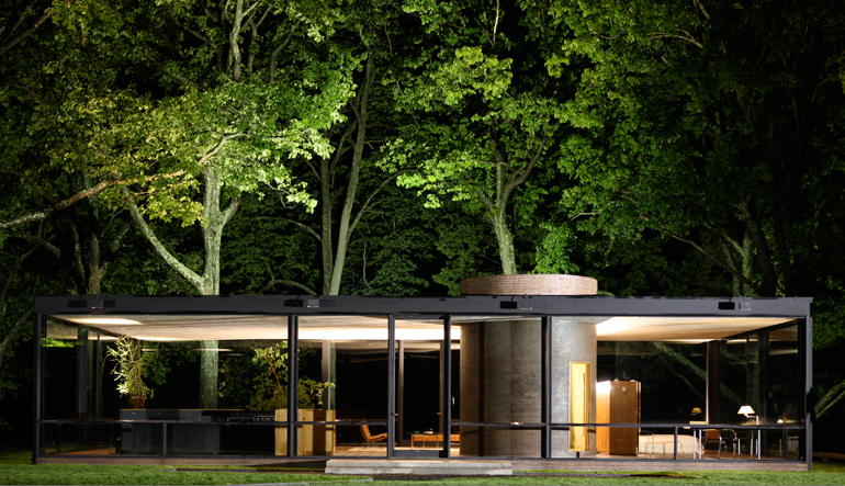 philip johnson's glass house