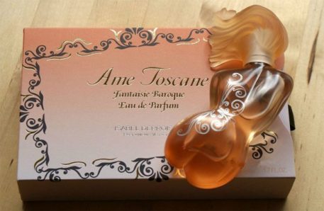 Ame Toscane glass perfume bottle