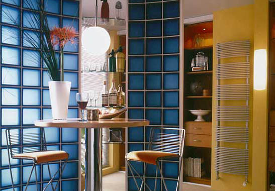 decorative glass partition wall