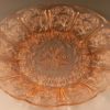 Depression Glass: Vintage Americana Depression Glass Cherry Blossom Pink Plate