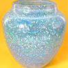 Handmade Art Glass: Monart Glass rare Monart handmade art glass vase