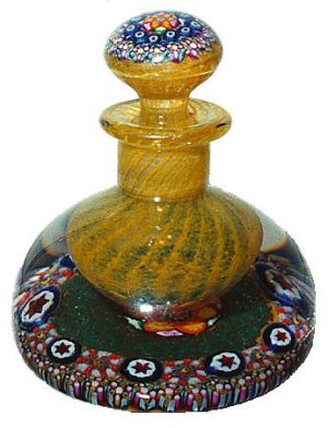 vasart decorative glass ink bottle