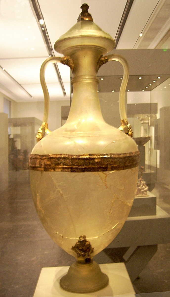 Hellenistic Coloured Glass Amphora Olbia