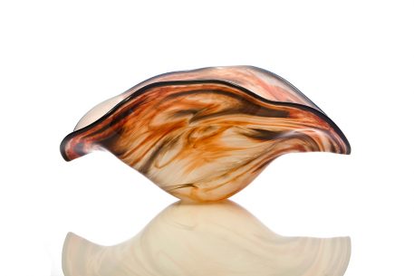 glass art bowl