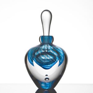 Blue Glass Perfume Bottles