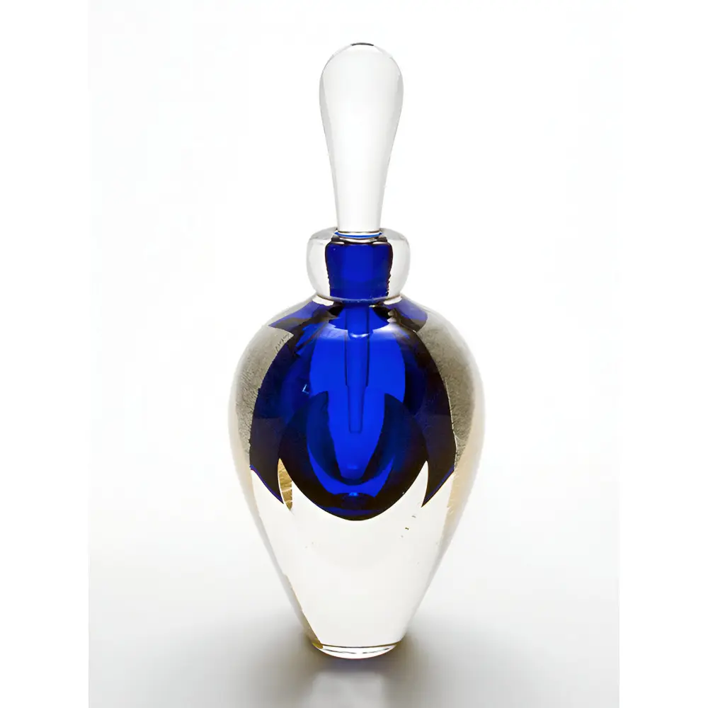 Blue Perfume Bottles by Kalki Mansel