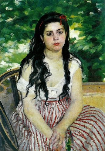 Pierre Auguste Renoir En ete - La Bohemienne