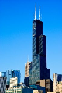 American Architecure Sears Tower And Chicago
