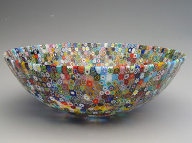 Murrine italian glass art