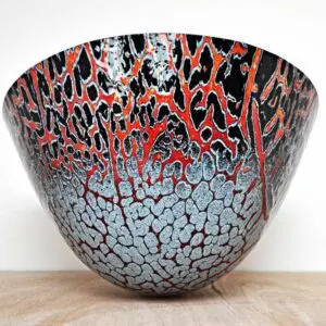 large glass vessel
