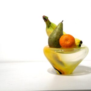 Glass Fruit Bowl By Hayley Gammon