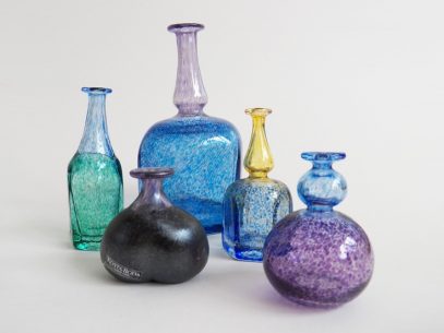 kosta boda glass bottles