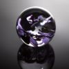 Round Glass Paperweights Purple By Hayley Gammon