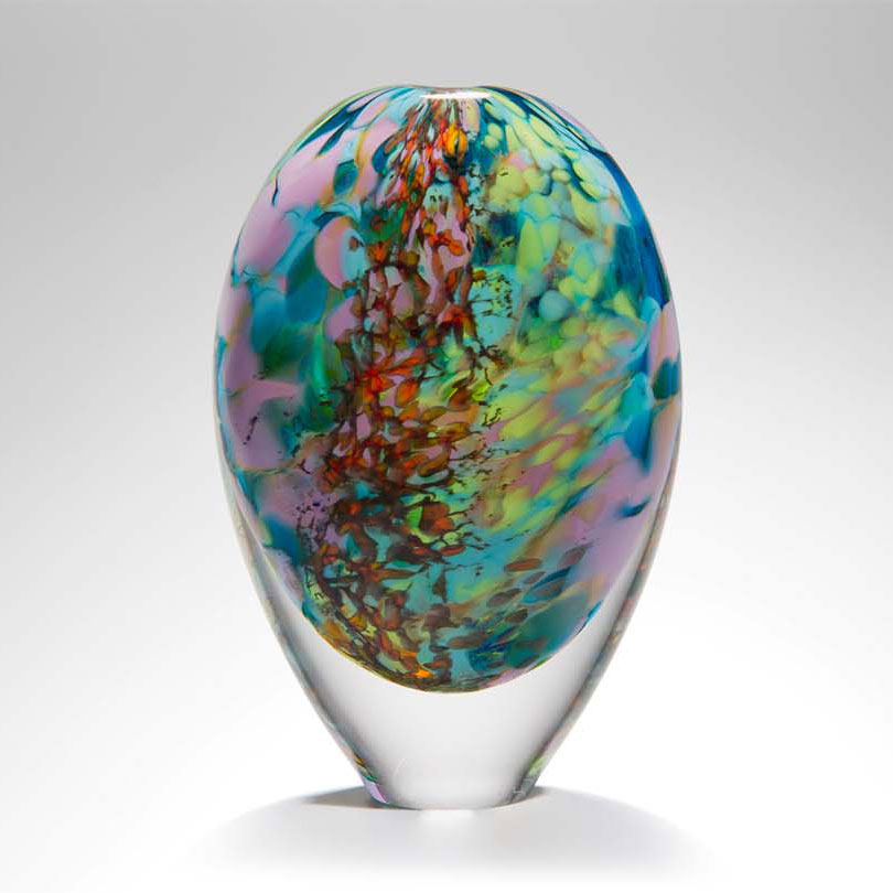 small glass ornament reef tall stoneform by peter small glass ornament reef tall stoneform by peter