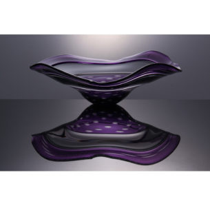 Purple Glass Bowls Cirfunkerance By Stuart Akroyd
