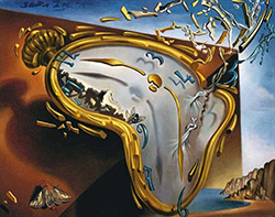 Salvador Dali Art The Melting Watch