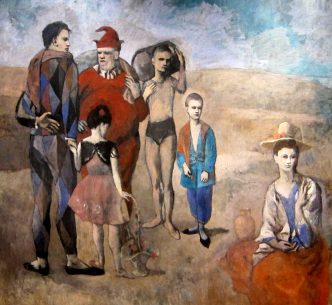 Pablo Picasso Art Family of Saltimbanques