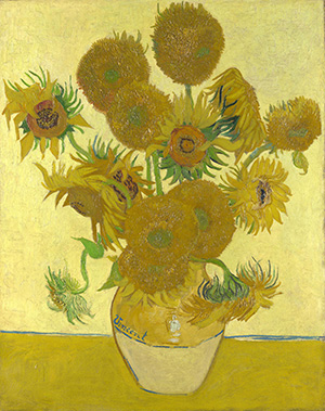 Vincent van Gogh Art sunflowers