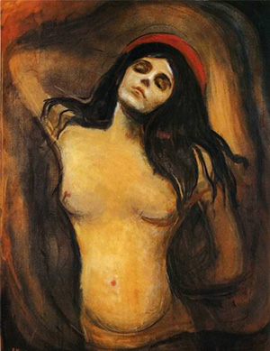 Edvard Munch art madonna