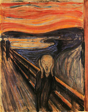 Edvard Munch art the scream